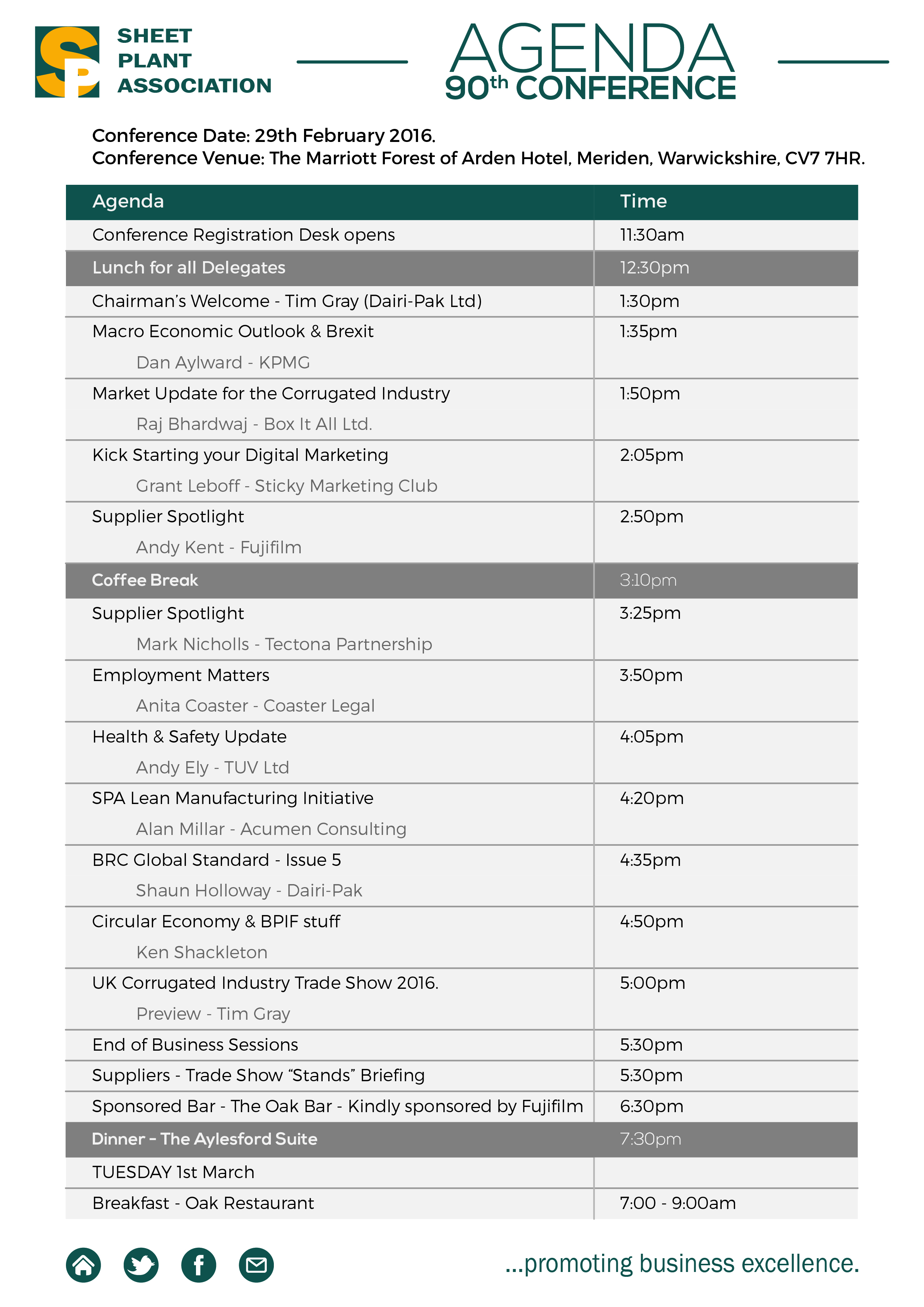 Agenda