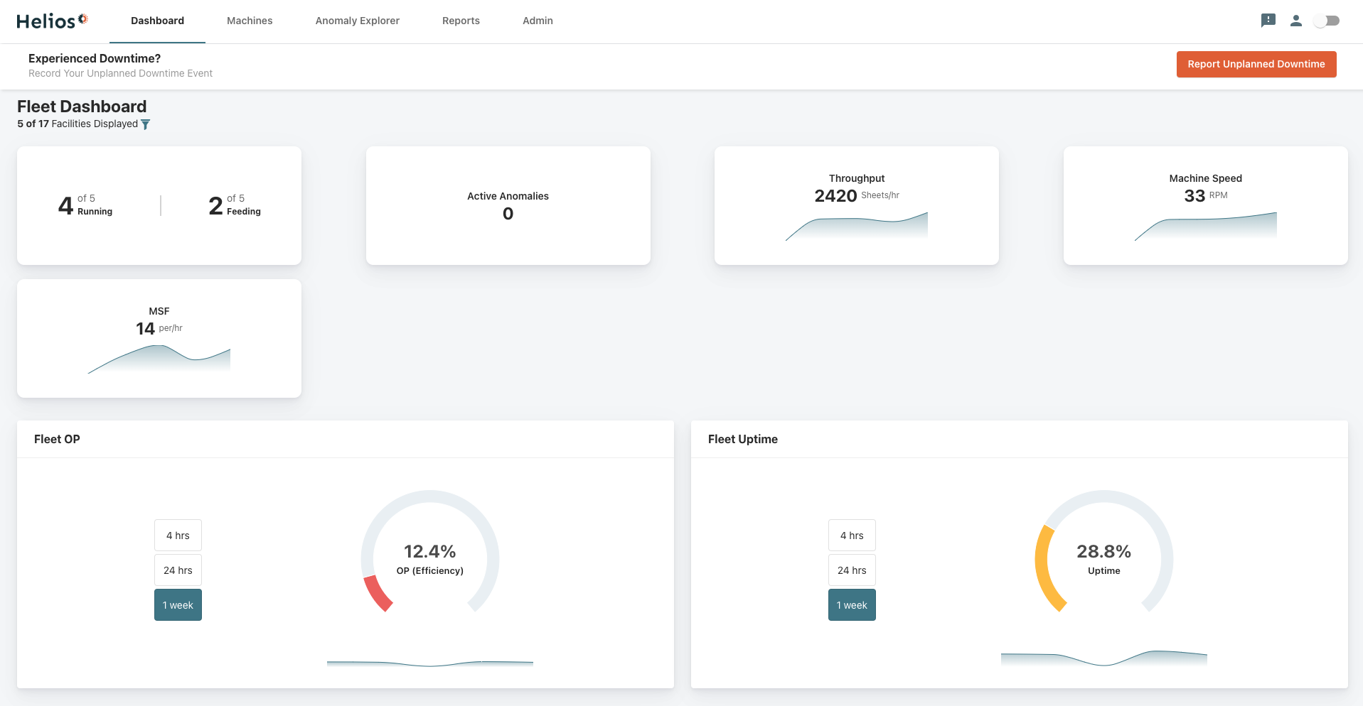 Helios Fleet Dashboard