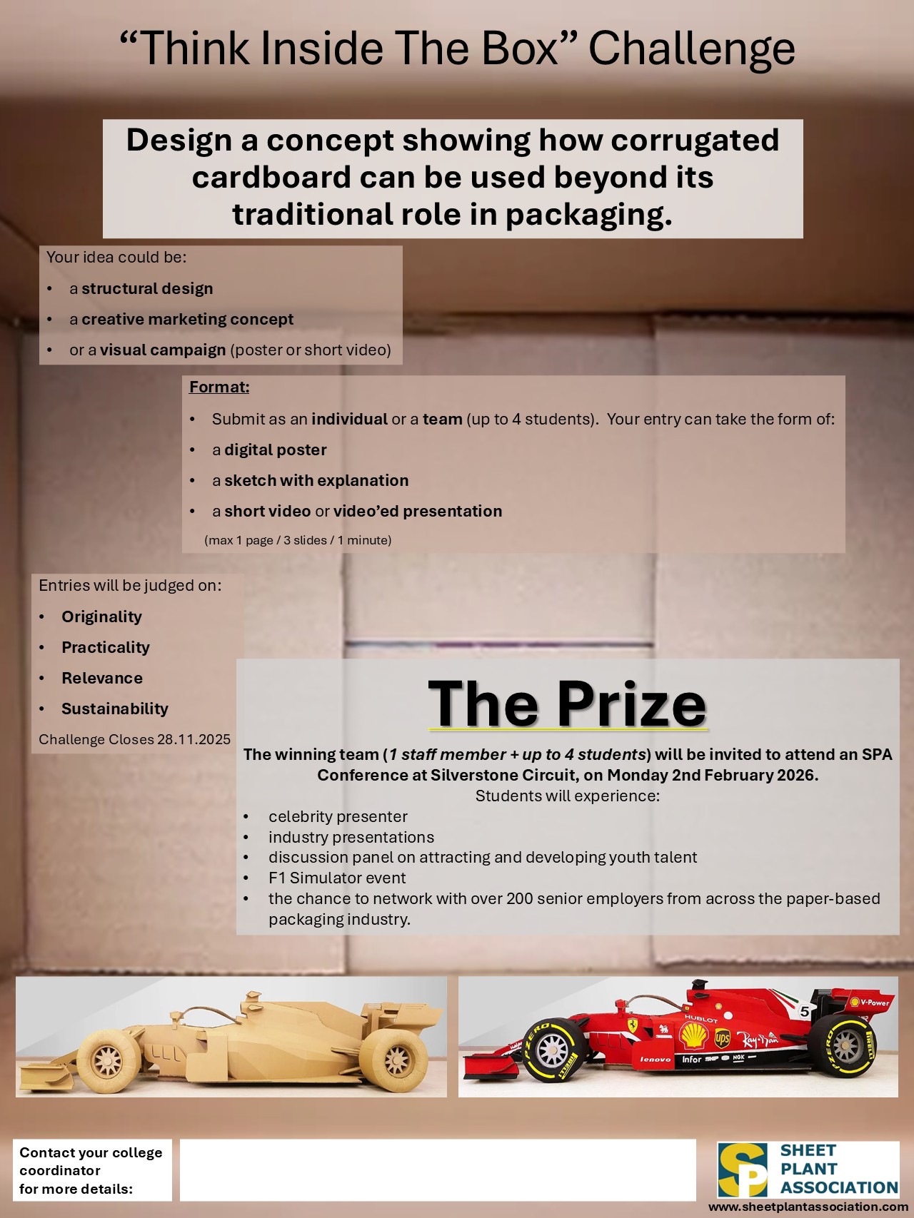 Think Inside The Box Design Challenge