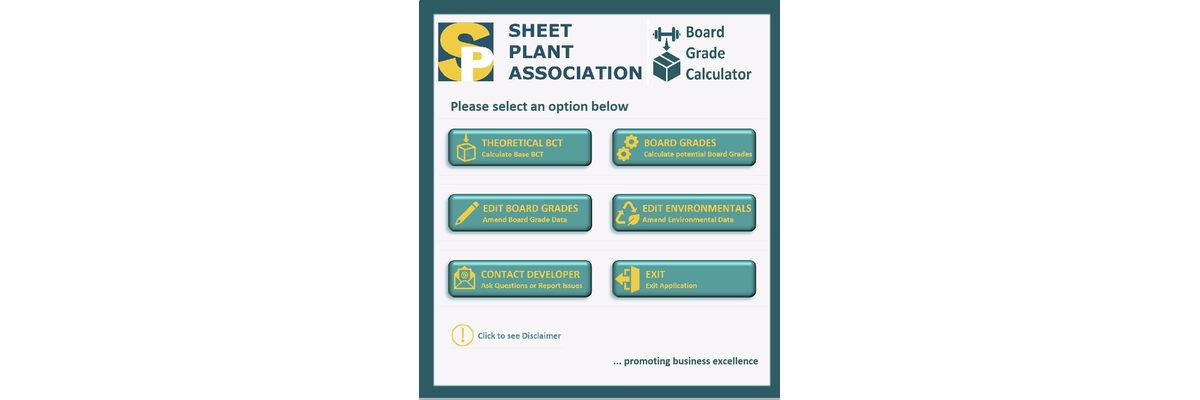 Menu - SPA Board Grade Calculator App