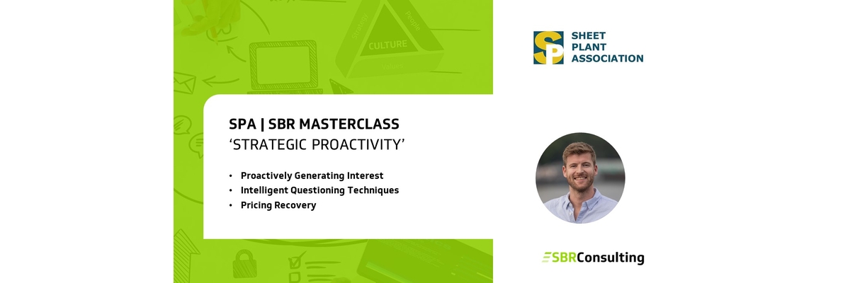 SPA Members Book Now: Sales Masterclass focuses on "Strategic Proactivity"