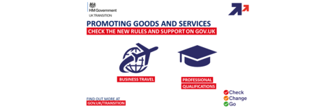 Travelling to European markets and recognition of professional qualifications: A message from the Business Secretary