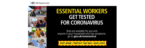 24.04.2020 - Key Worker COVID-19 Testing Information
